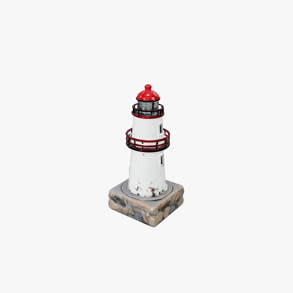 Rustic Lighthouse Model Pack with Textured Details